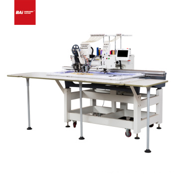 Bai Fast Speed ​​500 * Machine de broderie de grande zone de 1200 mm avec appareil de perles